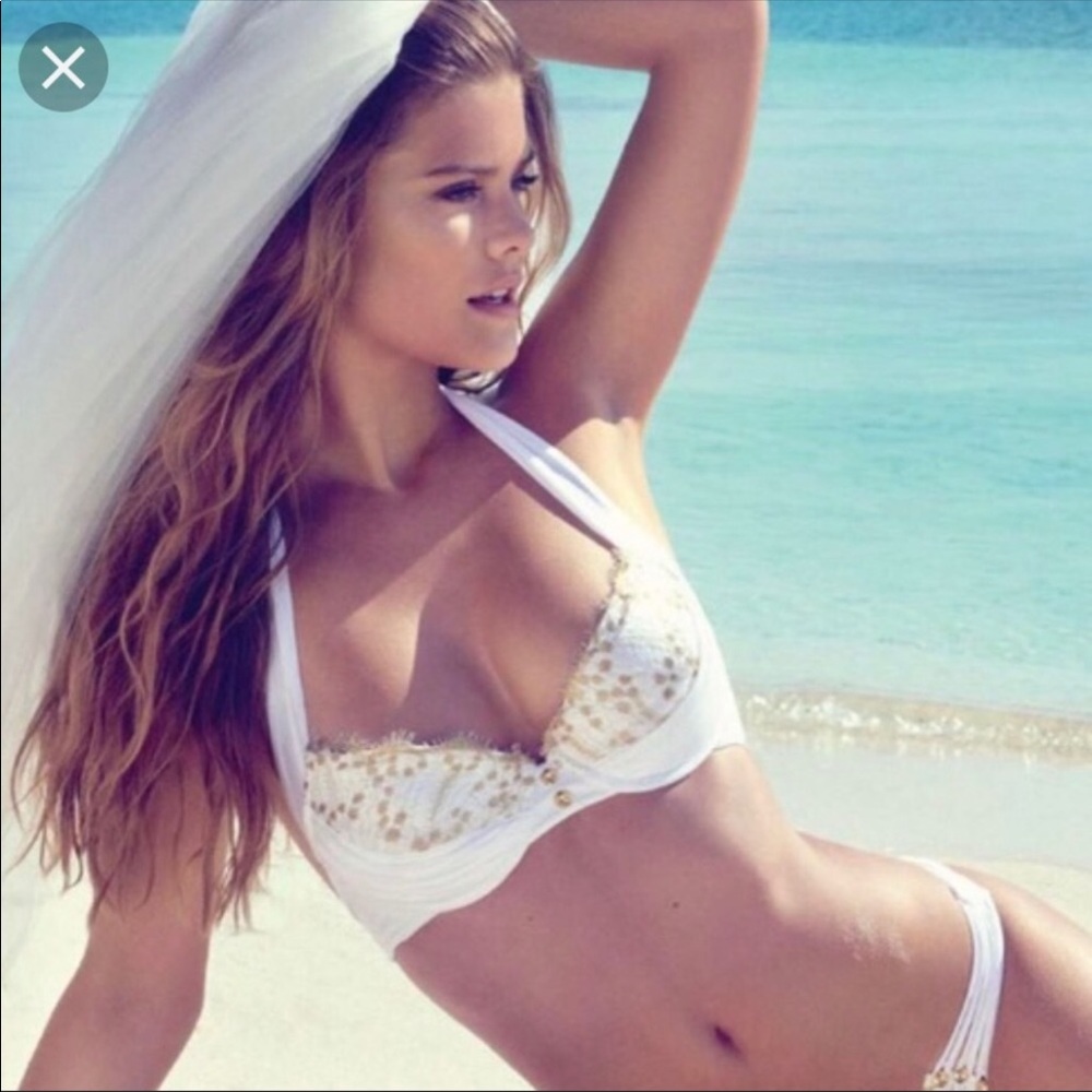 NWT and bridal Beach bunny bikini XL/L big girls don’t cry